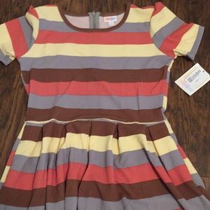 Lularoe L Amelia dress. NWT